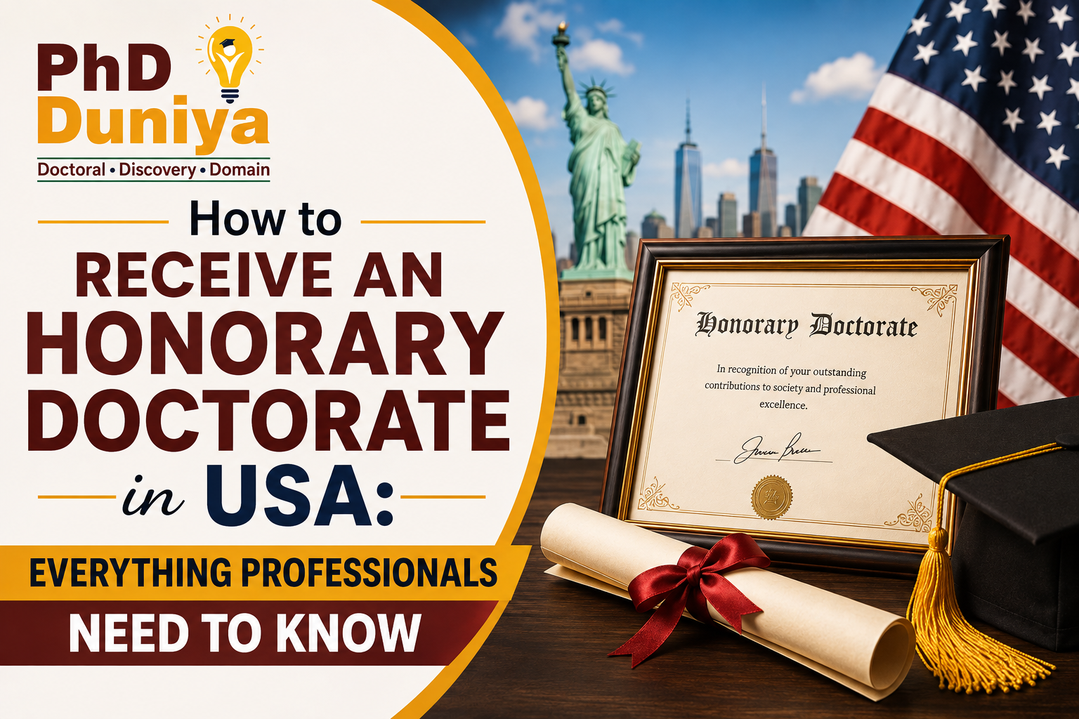 Honorary Doctorate in USA: What Professionals Need to Know