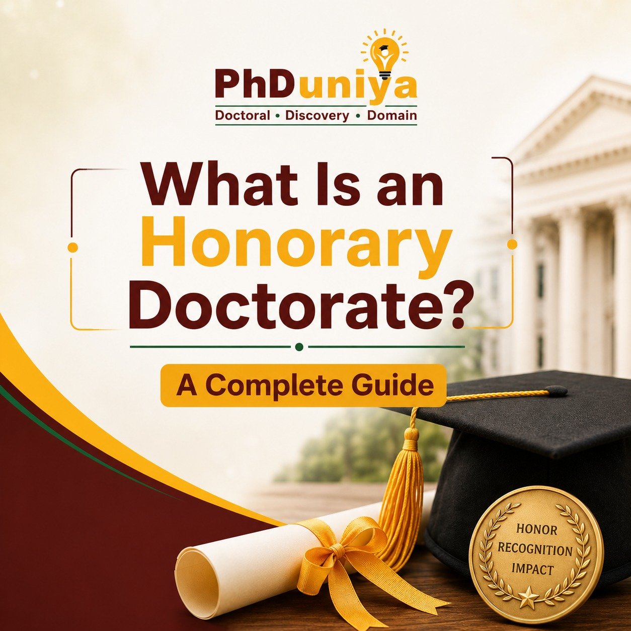 What Is an Honorary Doctorate? A Complete Guide