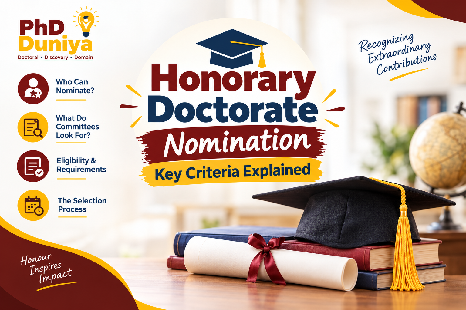 Honorary Doctorate Nomination: Key Criteria Explained