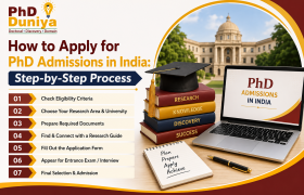 How to Apply for PhD Admissions in India: Step-by-Step Process